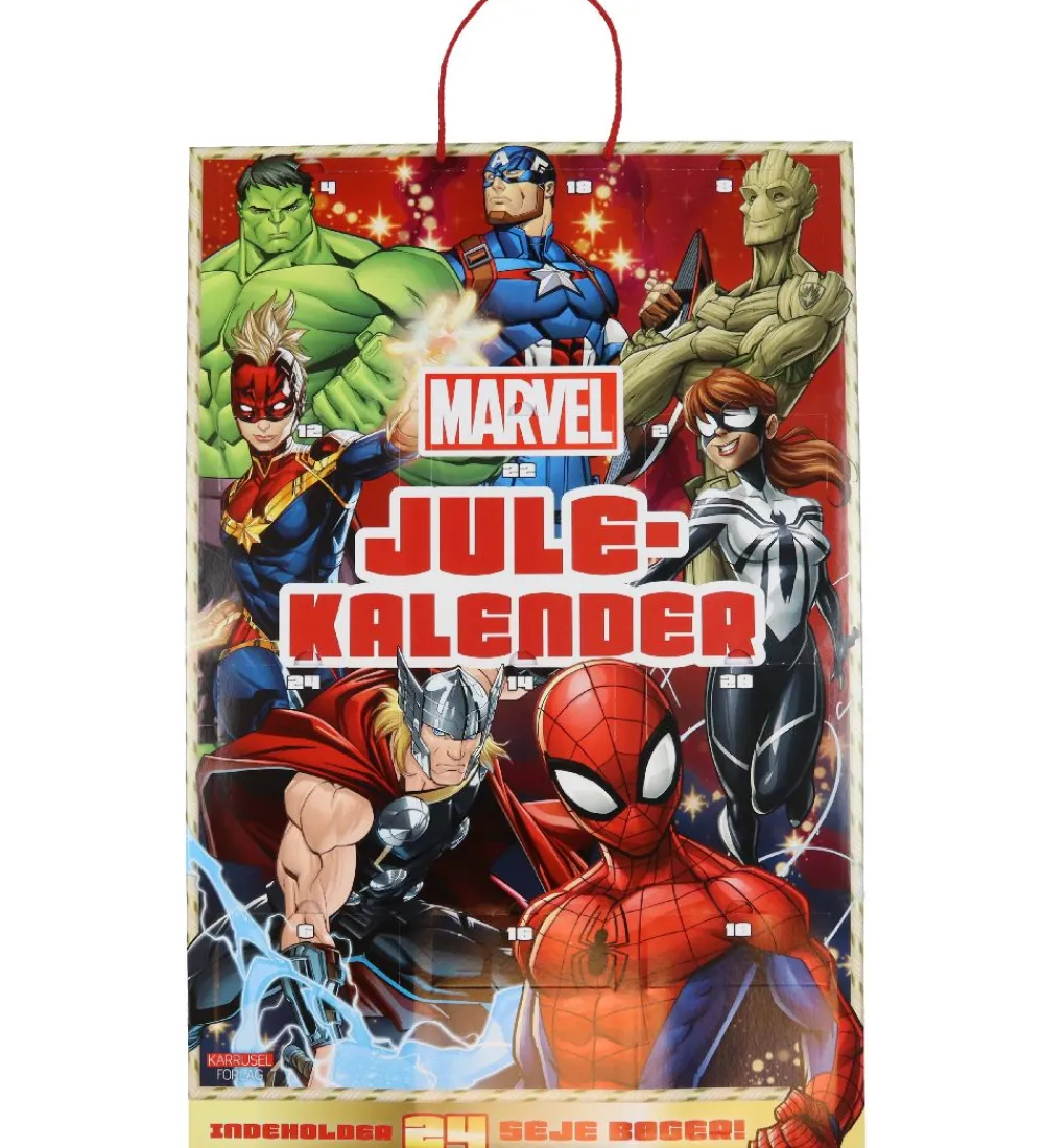 Julekalender-Alvilda Julekalender - Marvel - 24 Bøger