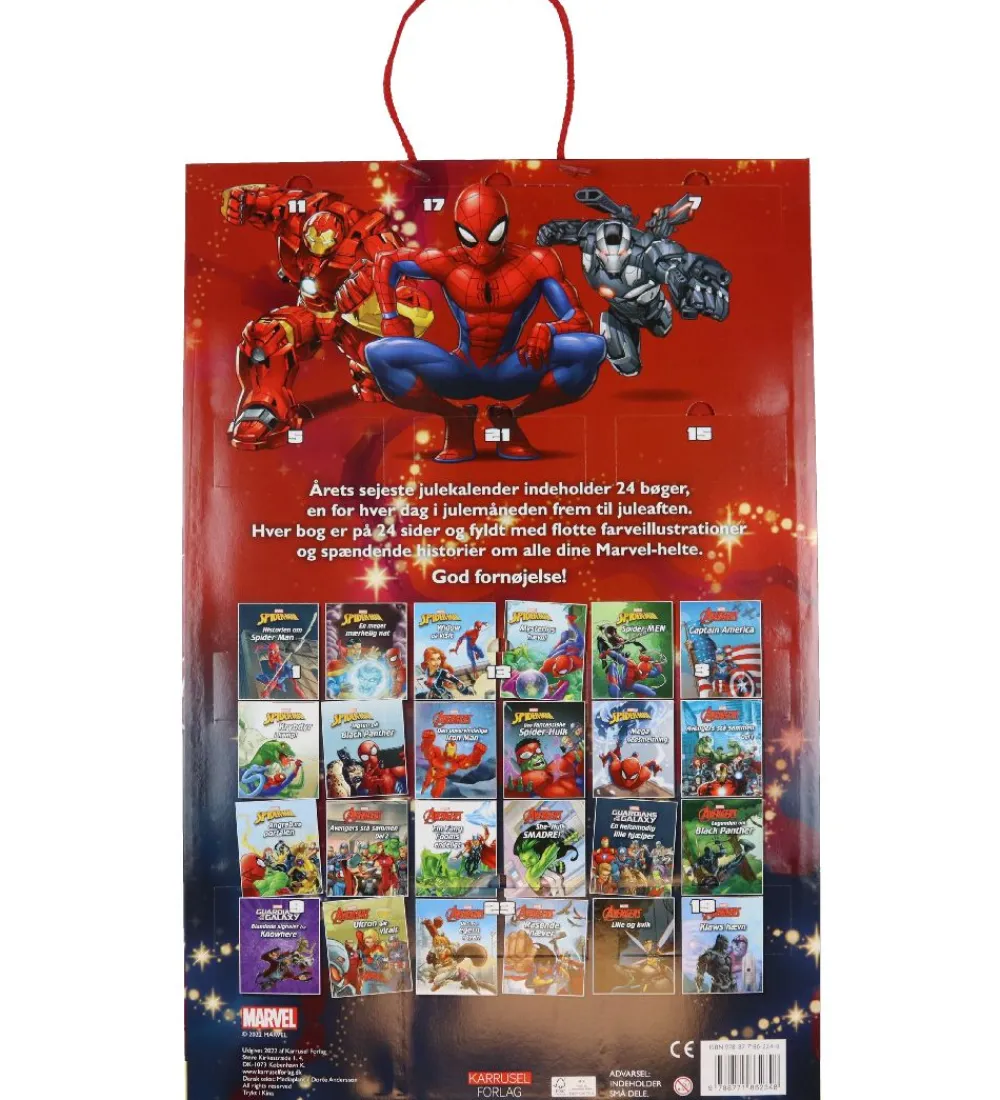 Julekalender-Alvilda Julekalender - Marvel - 24 Bøger
