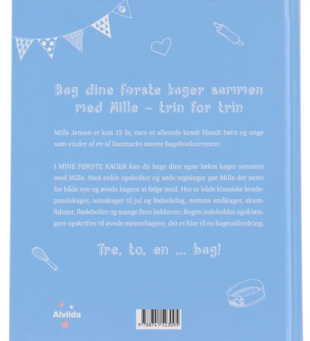 Bøger-Alvilda Kogebog - Mine Første Kager - DA