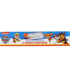Alvilda Plakater Og Billeder*Plakater - Paw Patrol Boks m. 4 Kæmpe Plakater