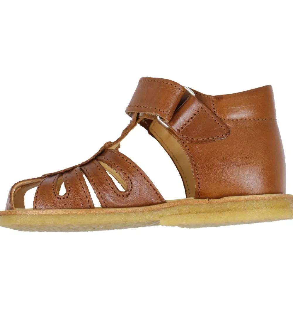 Begyndersko-Angulus Begyndersandal - Cognac