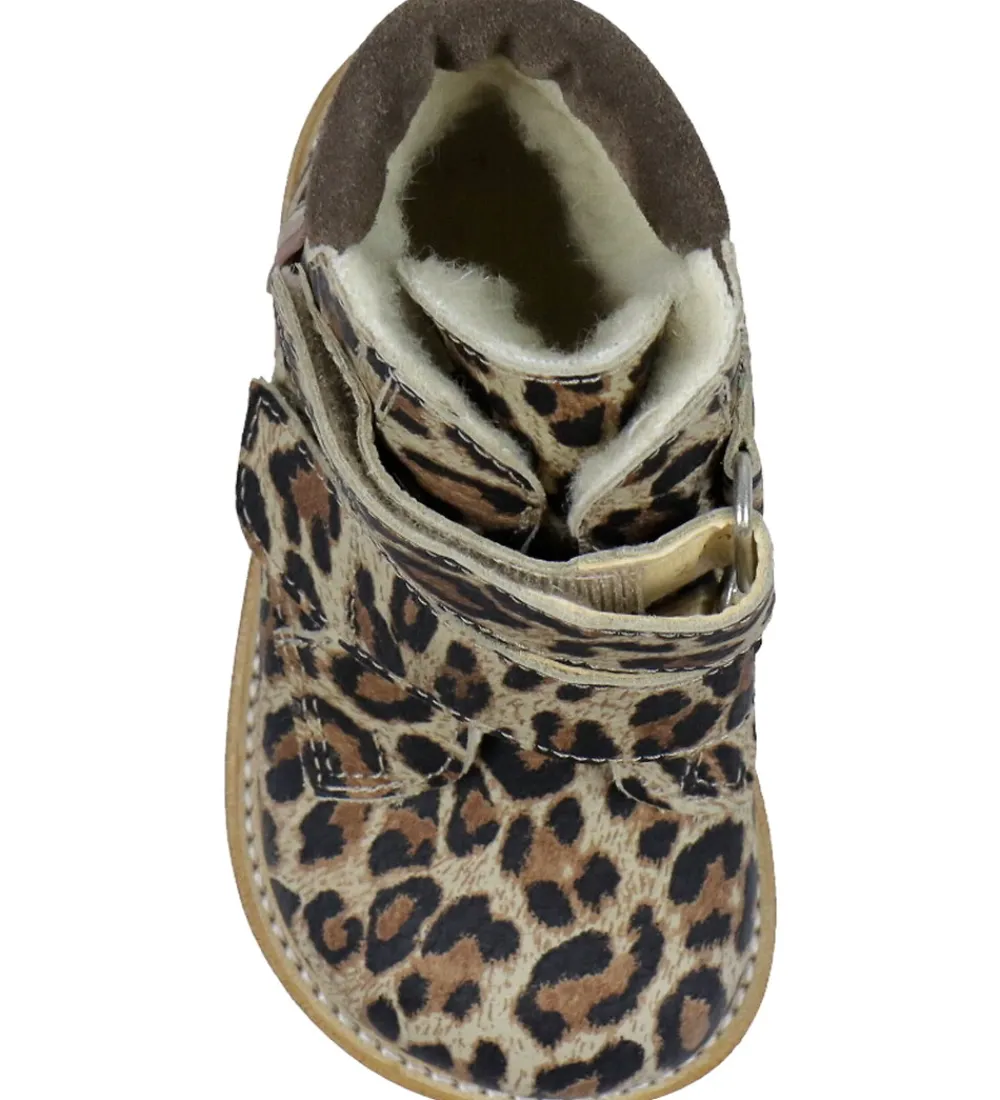 Begyndersko-Angulus Begynderstøvler m. For - Tex - Beige Leo/Taupe