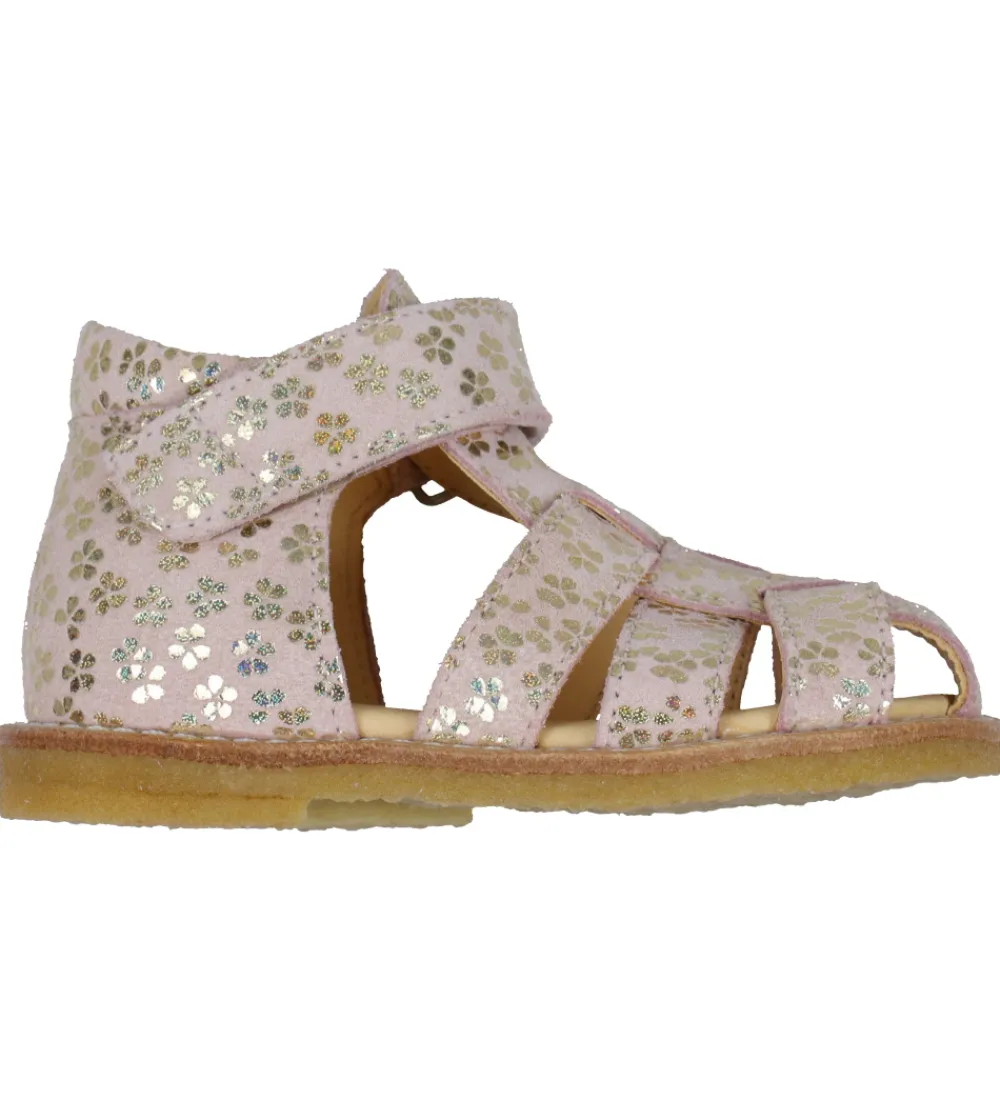 Begyndersko-Angulus Sandaler - Begynder - Rose Gold Flowers
