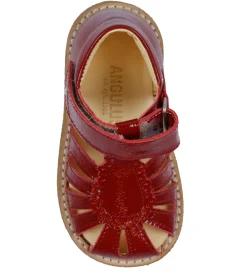 Begyndersko-Angulus Sandaler - Begynder - Dark Red