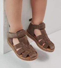 Begyndersko-Angulus Sandaler - Begynder - dark Taupe/Camel
