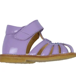 Begyndersko-Angulus Sandaler Hjertesandal - Lilac/Confetti Glitter