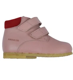 Begyndersko-Angulus Sko - Prewalker - Rose/Red