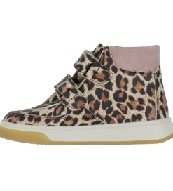 Støvler-Angulus Støvler - Tex - Beige Leo/Faded Rose