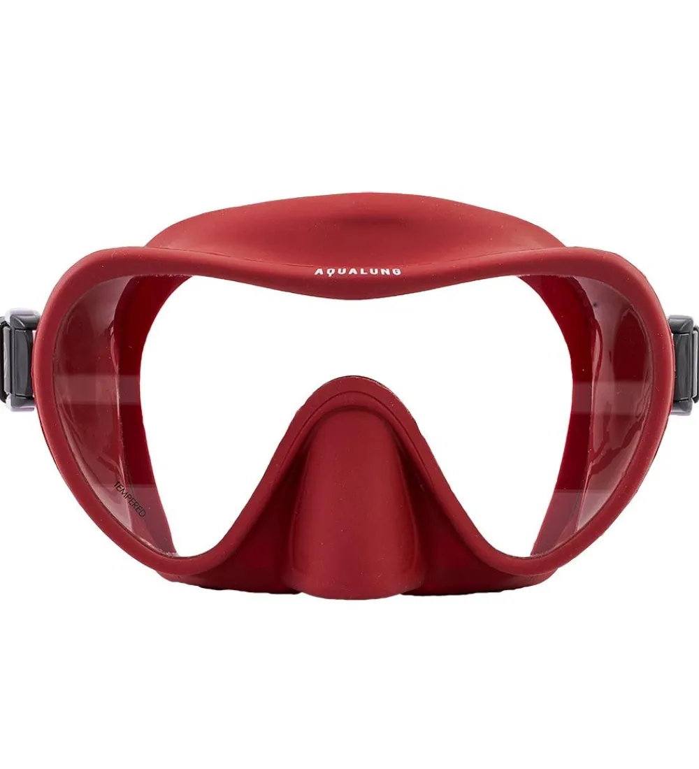 Dykkermasker|Snorkling-Aqua Lung Dykkermaske - Nabul - Rød