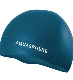 Aqua Sphere Badehætter*Badehætte - Plain Cap - Mørkeblå