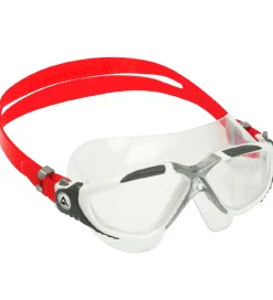 Dykkermasker|Snorkling-Aqua Sphere Dykkermaske - Vista Adult - Hvid/Rød
