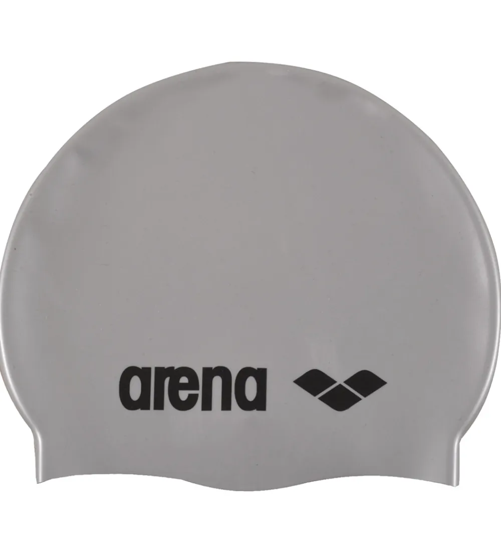 Arena Badehætter*Badehætte - Classic Silicone - Silver/Black