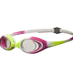 Svømmebriller|Svømning-Arena Svømmebriller - Spider JR - Lime/Fuchsia/Hvid/Transparent