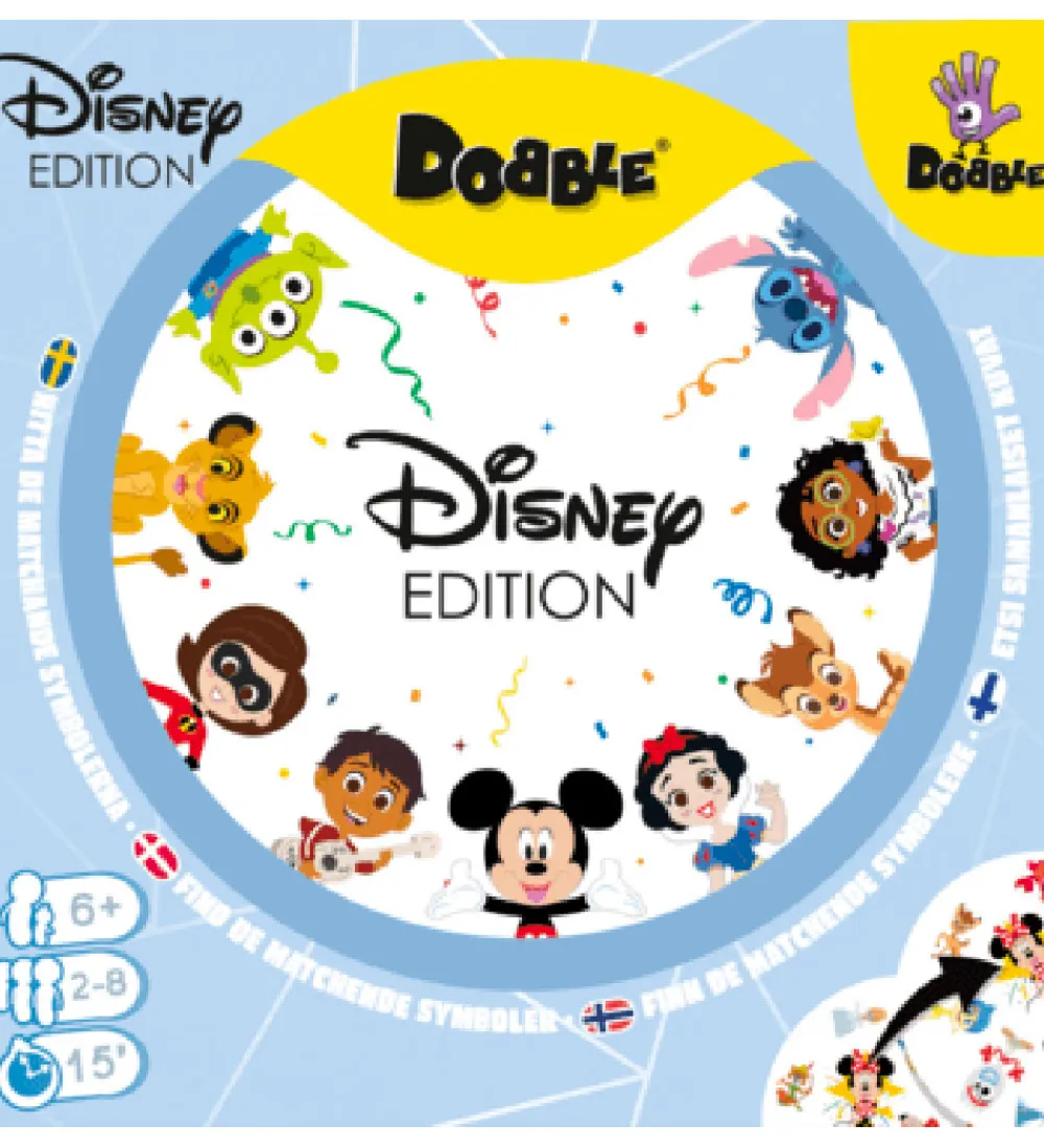 Asmodee Spil*- Dobble Spiel - Disney Edition