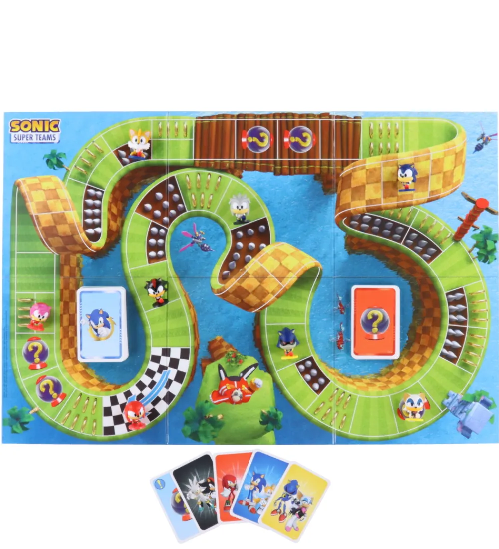 Asmodee Spil*- Sonic Brætspil - Sonic Super Teams - Nordic