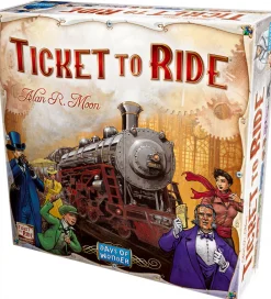 Spil-Asmodee - Ticket To Ride Brætspil - USA - Nordic