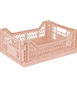 Foldekasser|Bokse Og Kasser-Aykasa Foldekasse - 40x30x15 cm - Midi - Milk Tea