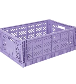 Foldekasser|Bokse Og Kasser-Aykasa Foldekasse - 60x40x22 cm - Maxi - Taro Milk Tea