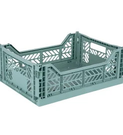 Foldekasser|Bokse Og Kasser-Aykasa Foldekasse - 40x30x15 cm - Midi - Teal