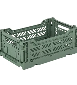 Foldekasser|Bokse Og Kasser-Aykasa Foldekasse - 27x17x11 cm - Mini - Almond Green