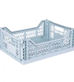 Foldekasser|Bokse Og Kasser-Aykasa Foldekasse - 40x30x15 cm - Midi - Pale Blue