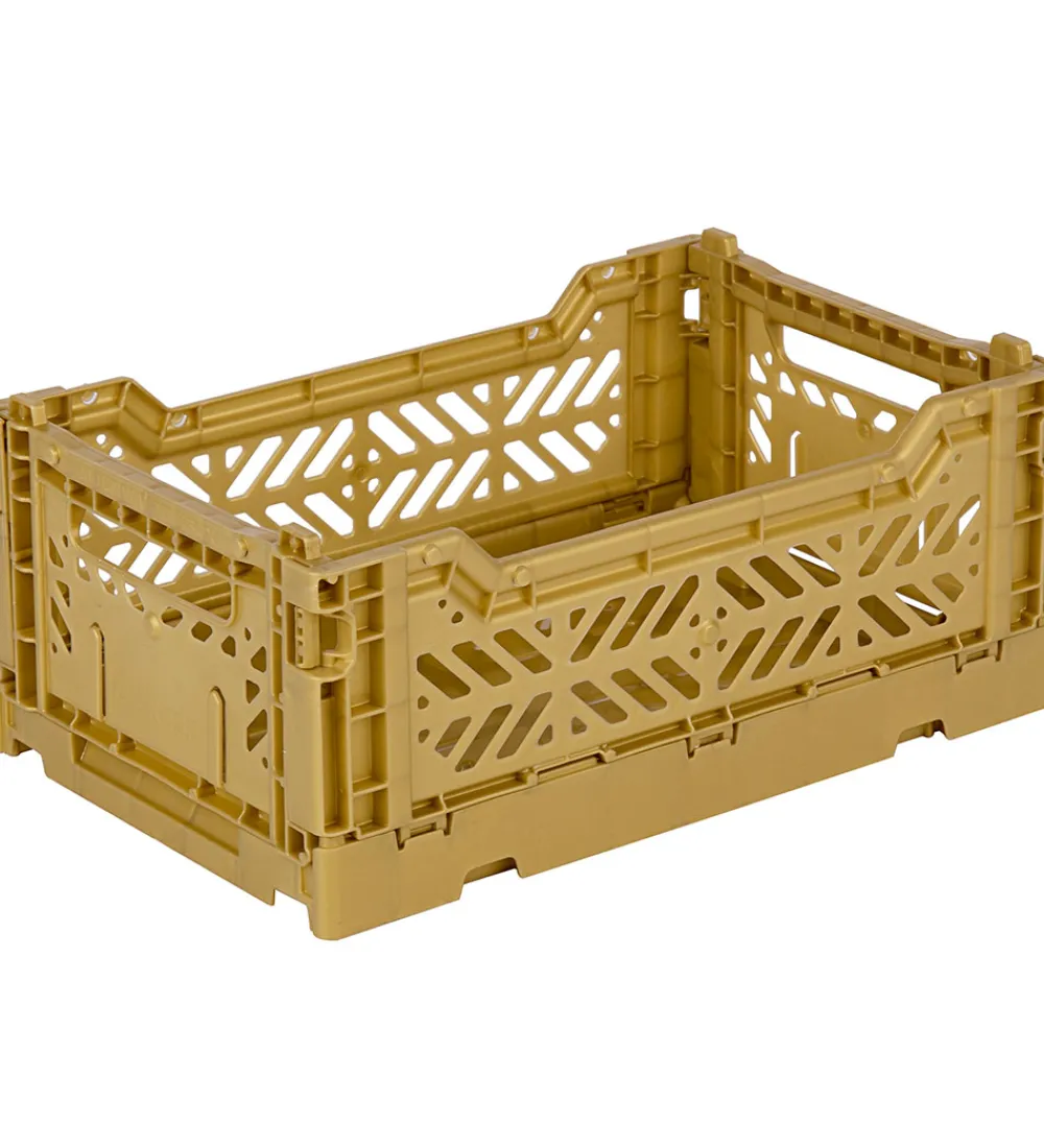 Foldekasser|Bokse Og Kasser-Aykasa Foldekasse - 27x17x11 cm - Mini - Gold