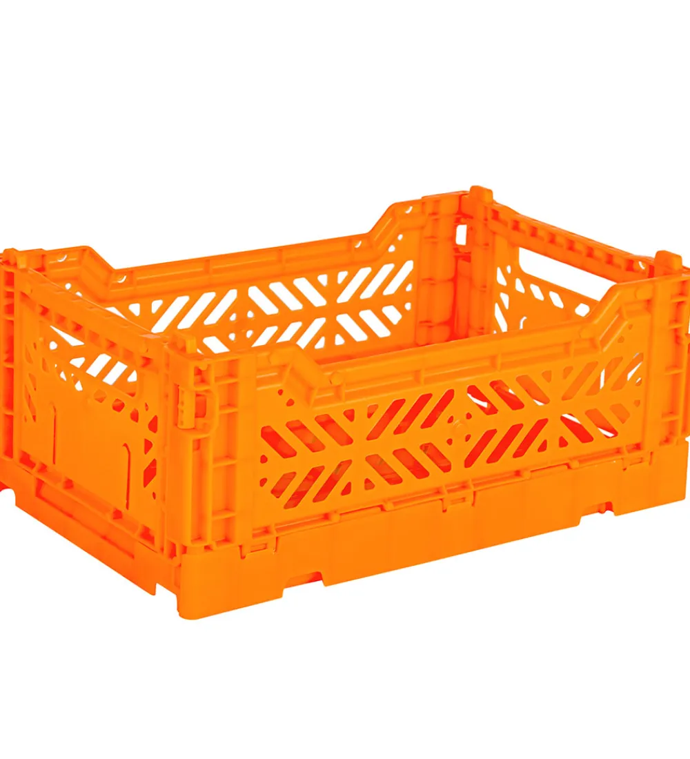Aykasa Foldekasser|Bokse Og Kasser*Foldekasse - 27x17x11 cm - Mini - Neon Orange