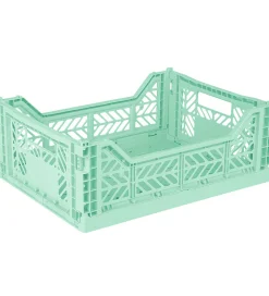Foldekasser|Bokse Og Kasser-Aykasa Foldekasse - 40x30x15 cm - Midi - Warm Mint