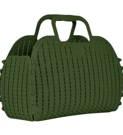 Kurve-Aykasa Foldekurv - 27x22x12 cm - Mini - Khaki