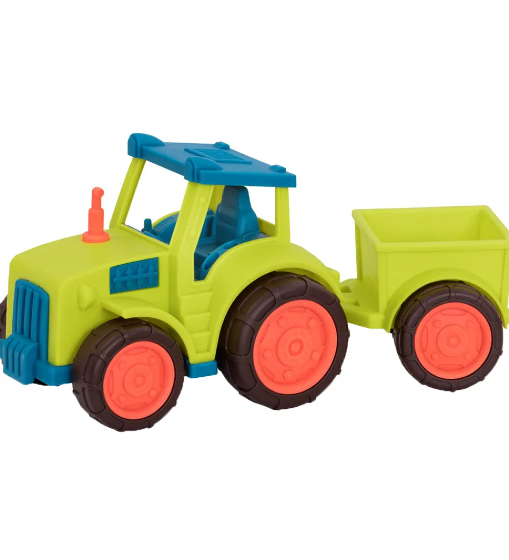 B. toys Traktorer*Bil - Happy Cruisers - 30 cm - Traktor m. Trailer