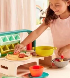 Rolleleg|Legekøkken Og Legemøbel-B. toys Legekøkken - 45 Dele - Pizza & Pasta