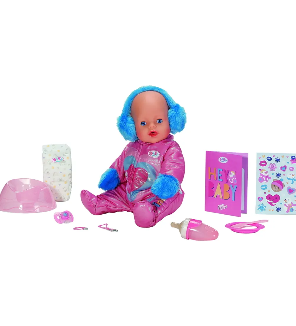 Dukker Og Tilbehør-BABY born Dukke - Emma - 43 cm - 10 Funktioner