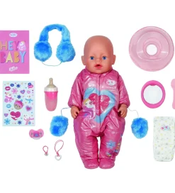 Dukker Og Tilbehør-BABY born Dukke - Emma - 43 cm - 10 Funktioner