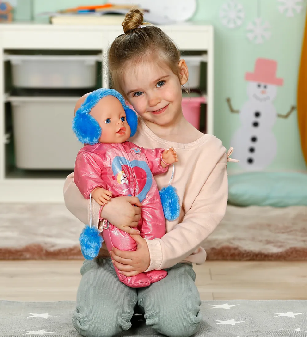 Dukker Og Tilbehør-BABY born Dukke - Emma - 43 cm - 10 Funktioner