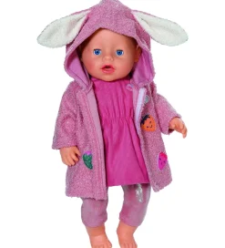 BABY born Dukker Og Tilbehør*Dukketøj - Frakkesæt m. Kjole - 43 cm