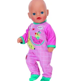 BABY born Dukker Og Tilbehør*Dukketøj - Heldragt - 36 cm - Rosa m. Frugt