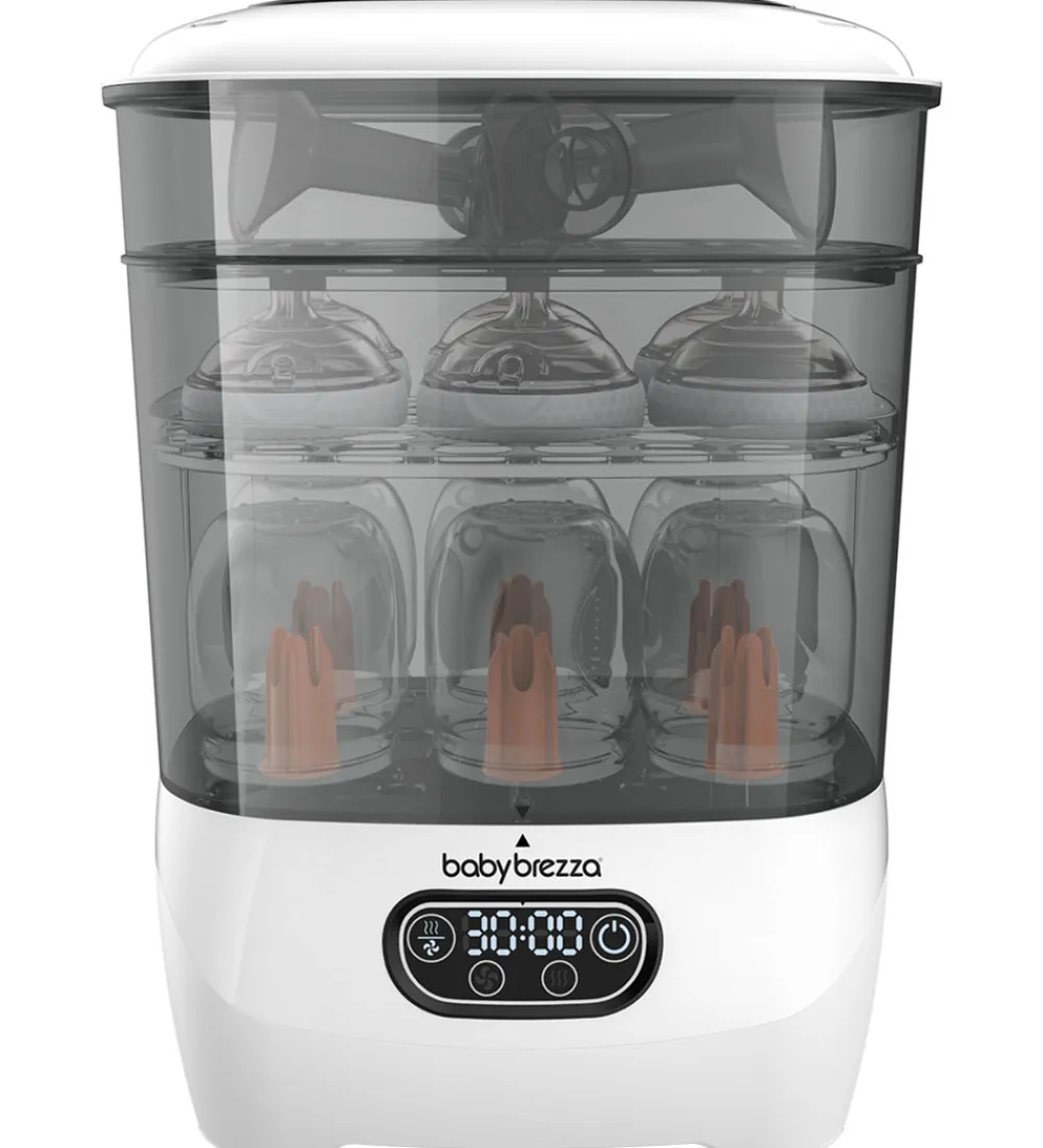 Baby Brezza Sutteflasker*Sterilizer Dryer Advanced - Hvid