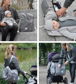 Pusletasker-Baby Dreamer Pusletaske - Grå