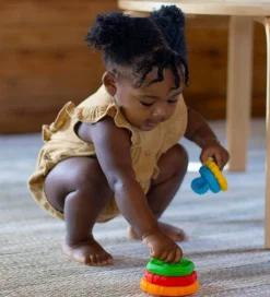 Stablelegetøj|Bideringe-Baby Einstein Stable- og Bidelegetøj - Stack & Teethe - Multi-te