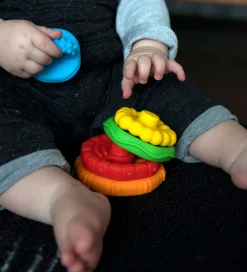 Stablelegetøj|Bideringe-Baby Einstein Stable- og Bidelegetøj - Stack & Teethe - Multi-te