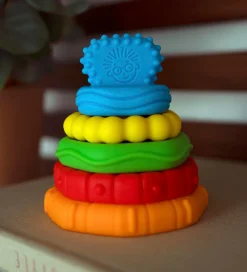 Stablelegetøj|Bideringe-Baby Einstein Stable- og Bidelegetøj - Stack & Teethe - Multi-te