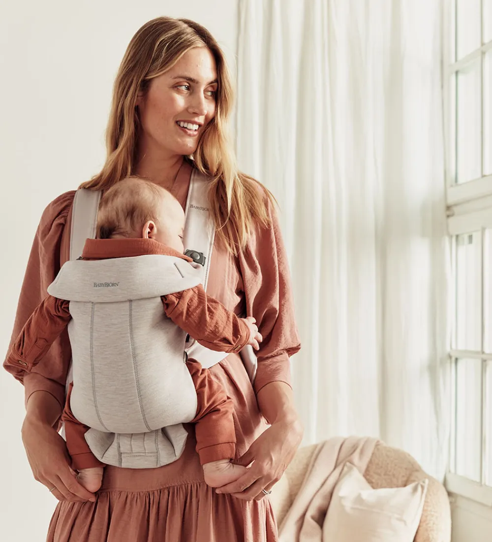 Bæreseler &Amp; Vikler-BabyBjörn Bæresele - Mini - Light Beige