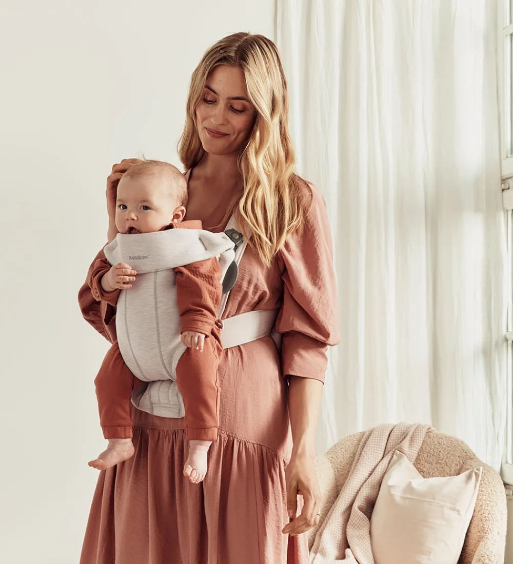 Bæreseler &Amp; Vikler-BabyBjörn Bæresele - Mini - Light Beige