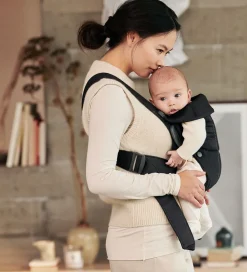 BabyBjörn Bæreseler &Amp; Vikler*Bæresele - Mini - Vævet - Black