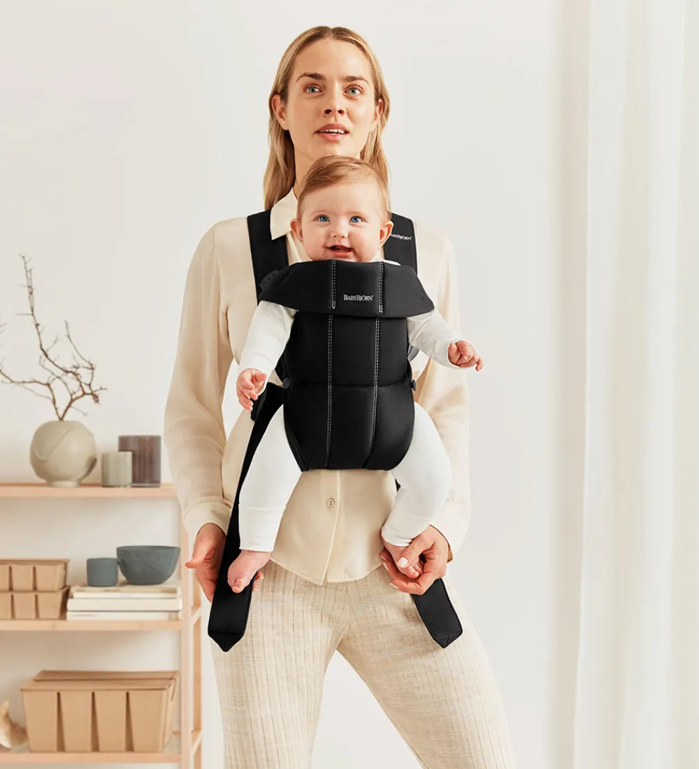BabyBjörn Bæreseler &Amp; Vikler*Bæresele - Mini - Vævet - Black
