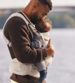 BabyBjörn Opbevaring|Bæreseler &Amp; Vikler*Lommer til Bæresele - Vævet Melange - Lys Beige