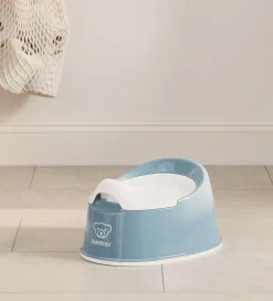 BabyBjörn Potter Og Toilethjælp*Potte - Gråblå/Hvid