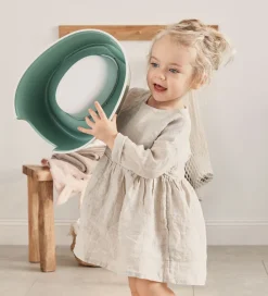 BabyBjörn Potter Og Toilethjælp*Potte - Grågrøn/Hvid