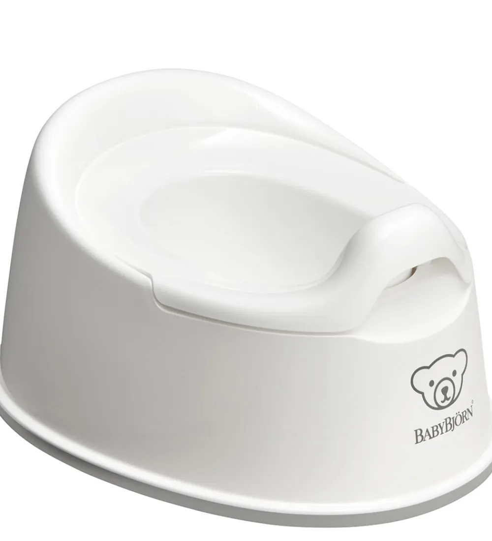 Potter Og Toilethjælp-BabyBjörn Potte - Hvid/Grå
