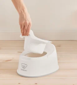 Potter Og Toilethjælp-BabyBjörn Potte - Hvid/Grå